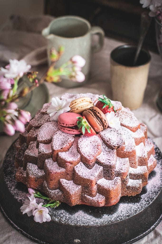 'Neapolitan Bundt Cake'