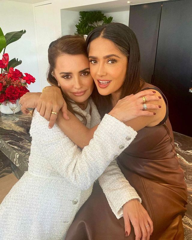 Penélope Cruz y Salma Hayek 