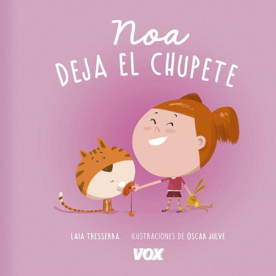 portada cuento noa deja el chupete