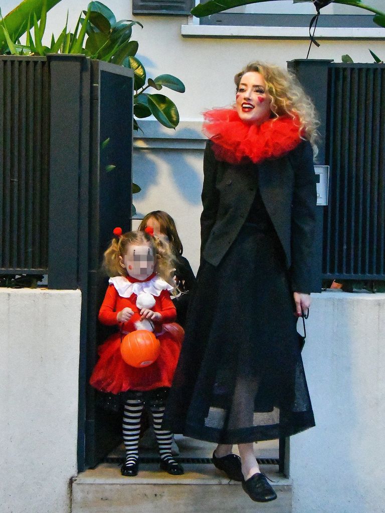 Amber Heard y su hija 