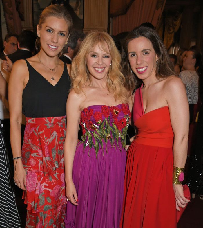 Nicky Shields, Kylie Minogue y Ana Aznar