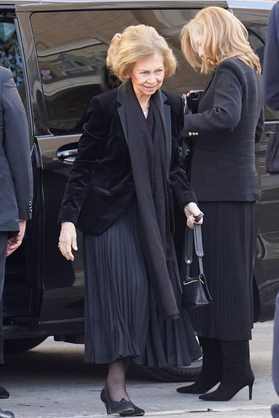 La reina Sofía y la infanta Cristina 