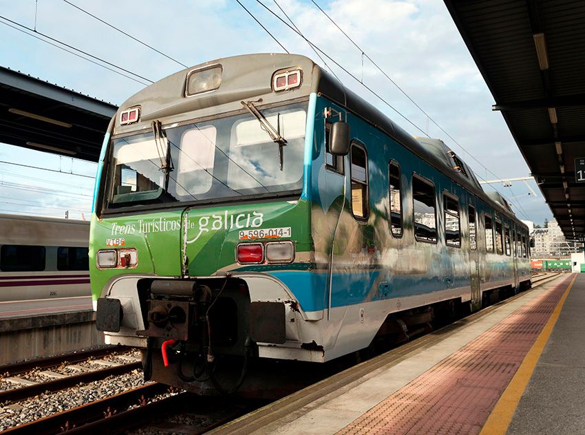 Tren turístico de Galicia