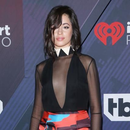 camila cabello with a faux bob