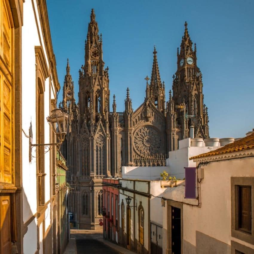 Casco antiguo de Arucas.