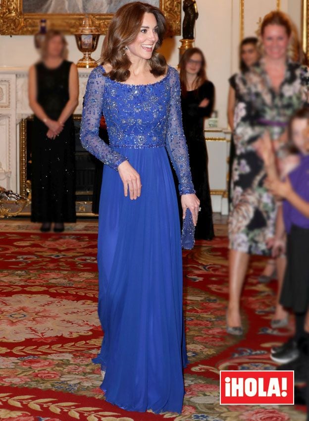 Kate Middelton vestido azul