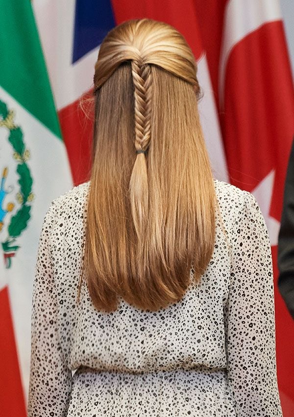 princesa leonor trenza espiga