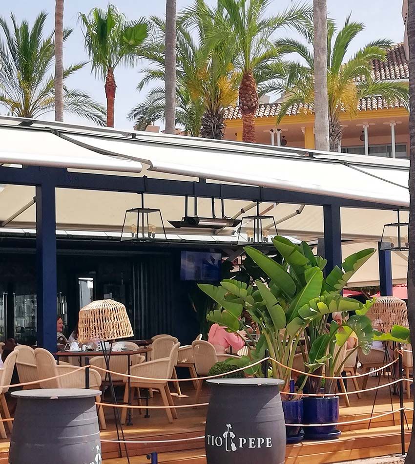 Terraza Ke en Sotogrande, Cádiz