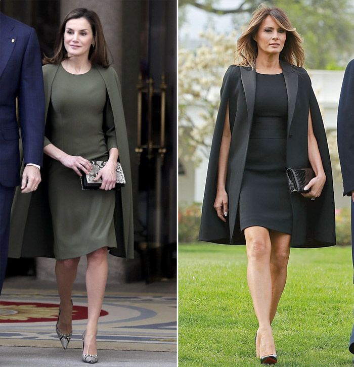 Reina Letizia y Melania Trump