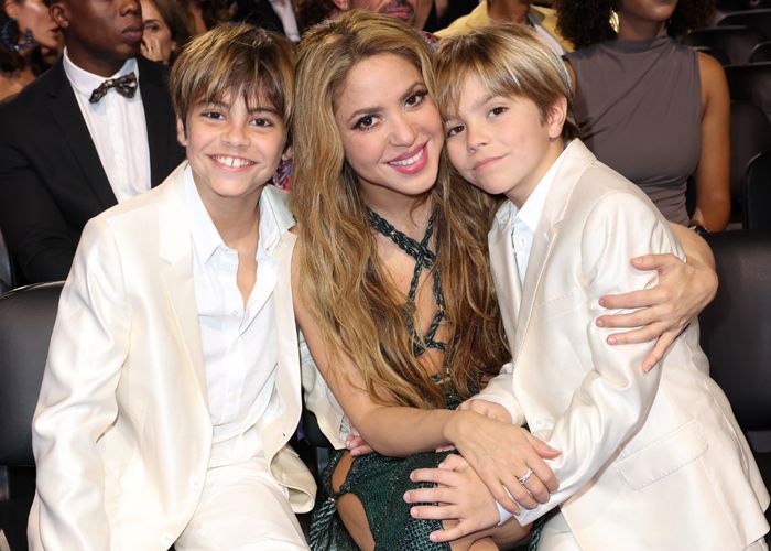 Shakira y sus hijos