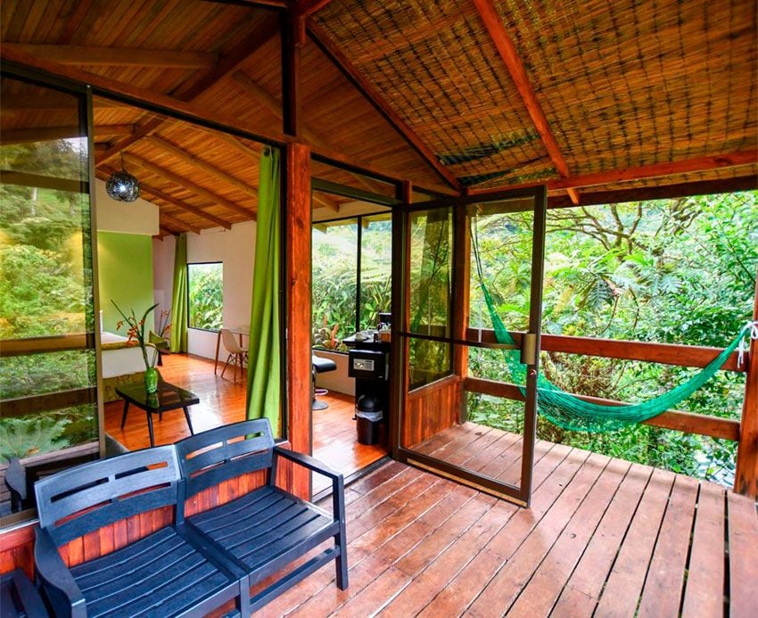 Hotel Quelitales, alojamiento ecológico Costa Rica