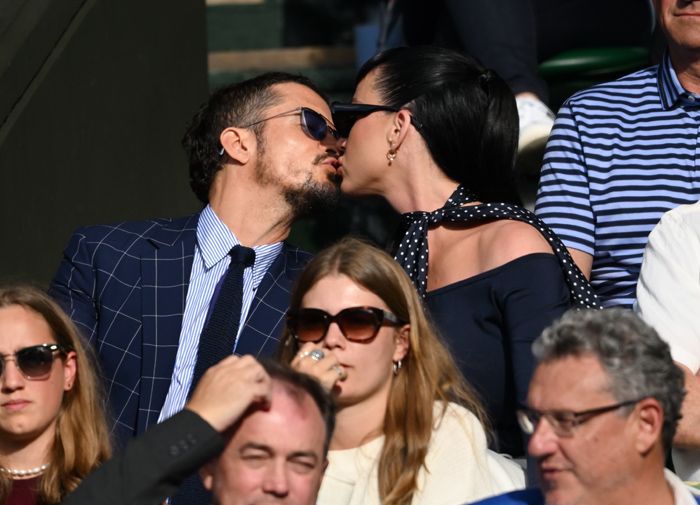 Orlando Bloom y Katy Perry en Wimbledon