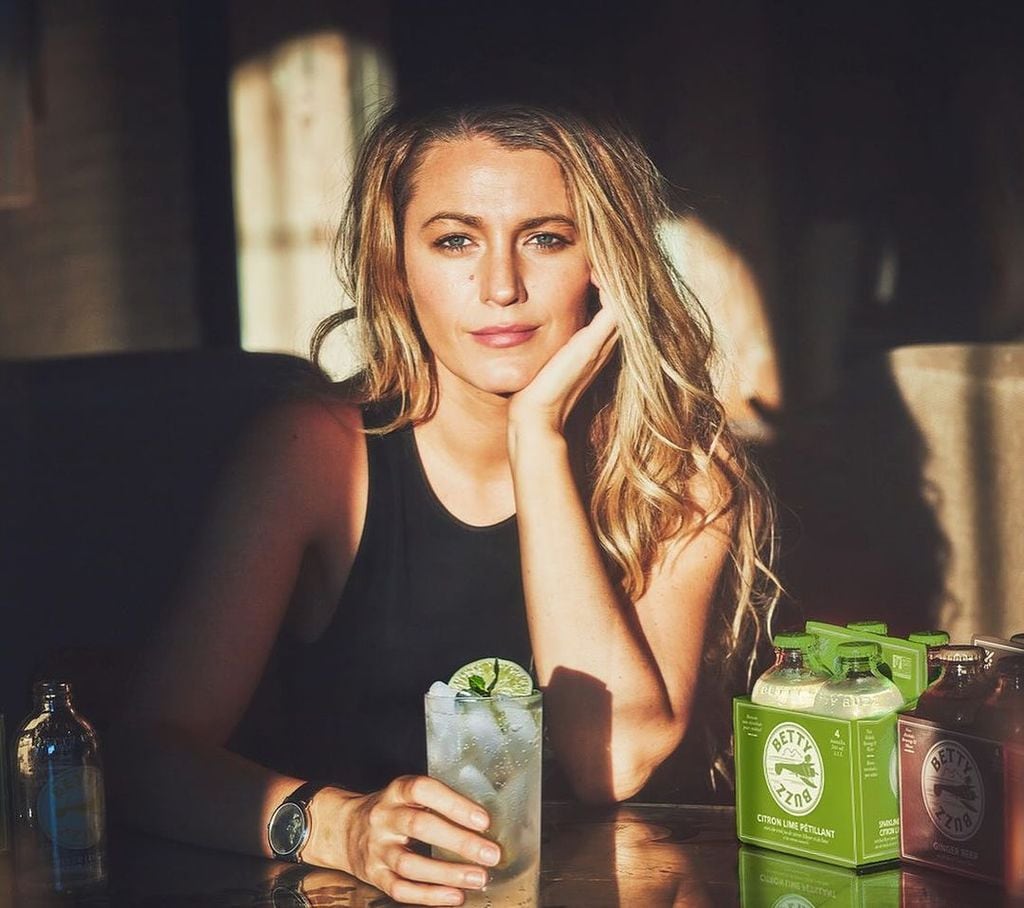 Blake lively cocteles sin alcohol