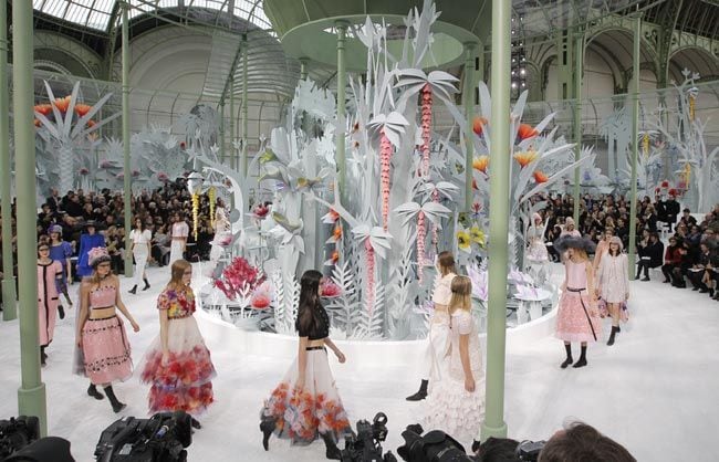 Desfile Chanel Alta Costura primavera-verano 2015