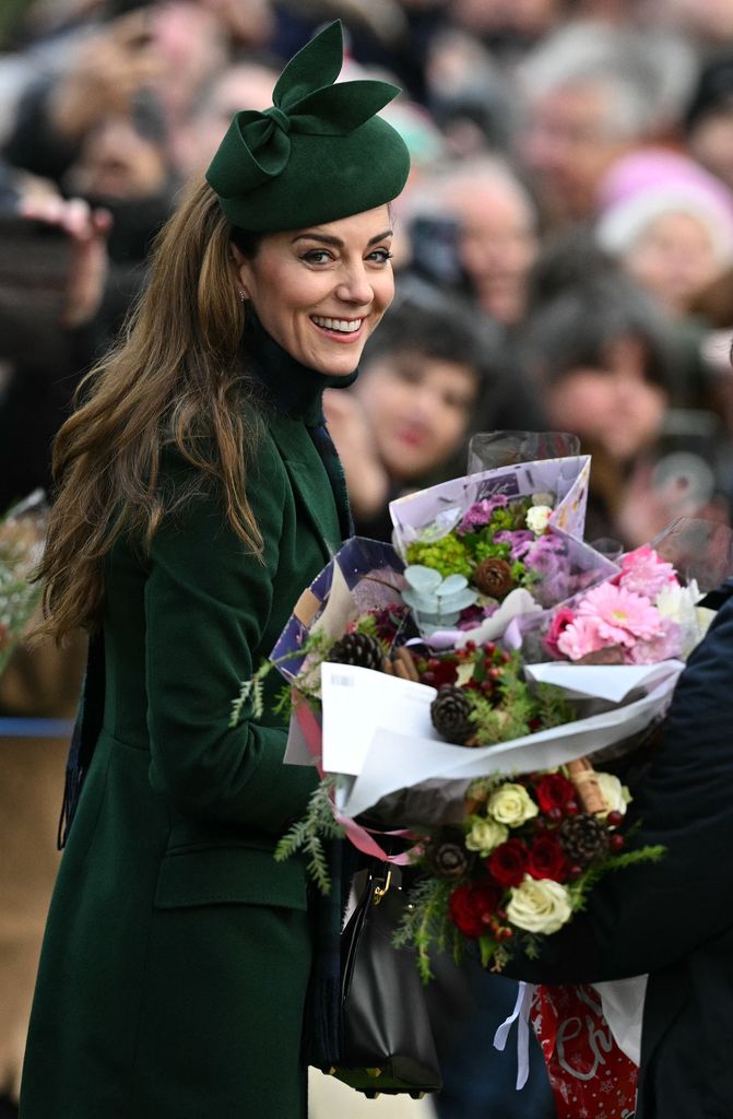 El rey Carlos usó esta foto de la princesa Kate en el servicio de Navidad de 2024 para felicitarla por su cumpleaños 43.