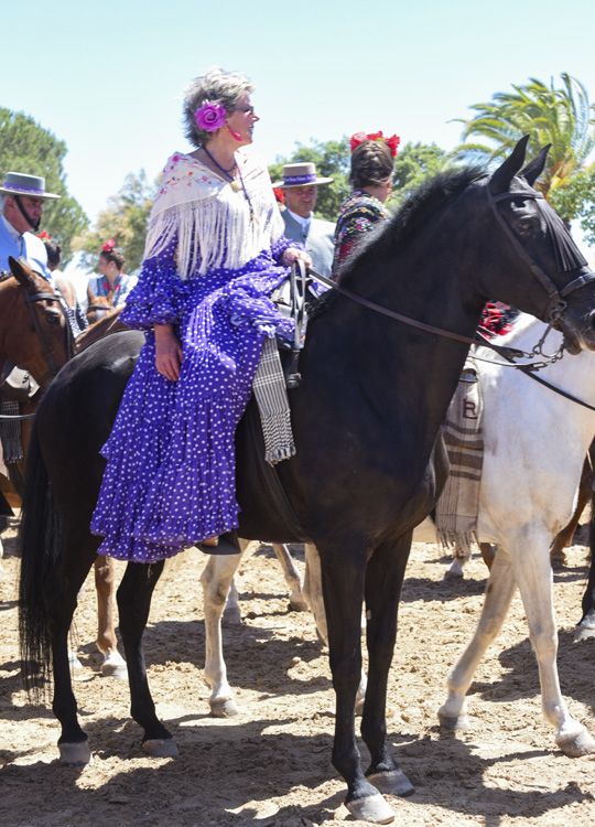 Simoneta Gómez-Acebo en El Rocío