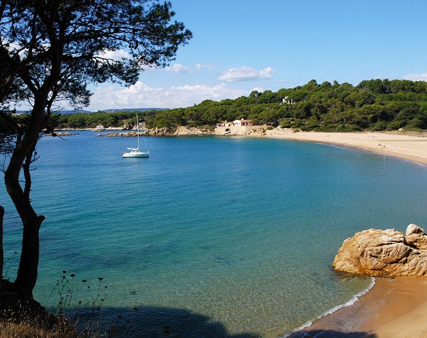 playa de castell septiembre