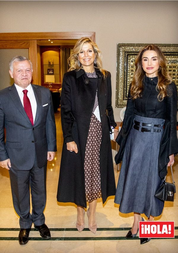 Rania de Jordania y Máxima de Holanda