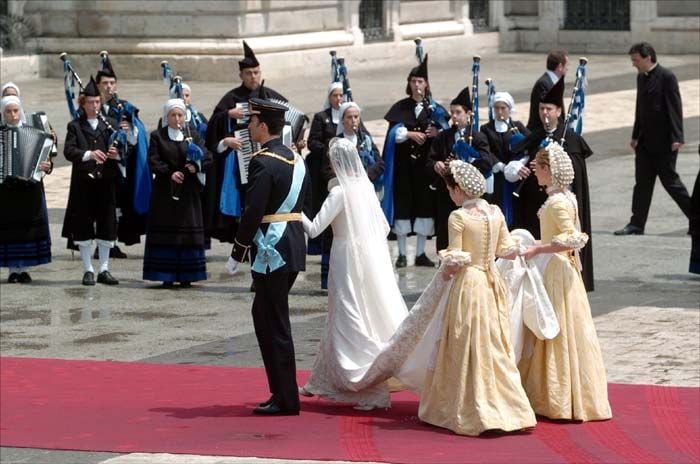 Don Felipe y doña Letizia el día de su boda