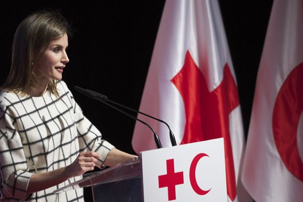 Doña Letizia ha presidido este lunes en Albacete el acto central de la celebración del Día Mundial de la Cruz Roja y de la Media Luna Roja en España
