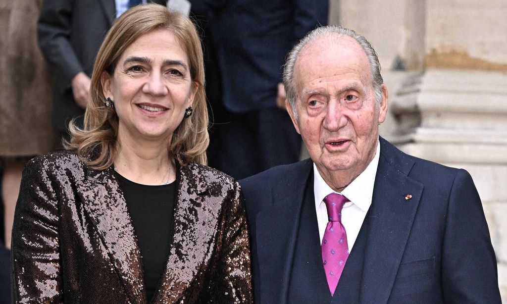 Infanta Cristina y el Rey Juan Carlos