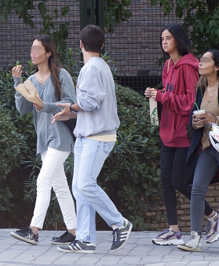 Victoria Federica en su primer día de universidad