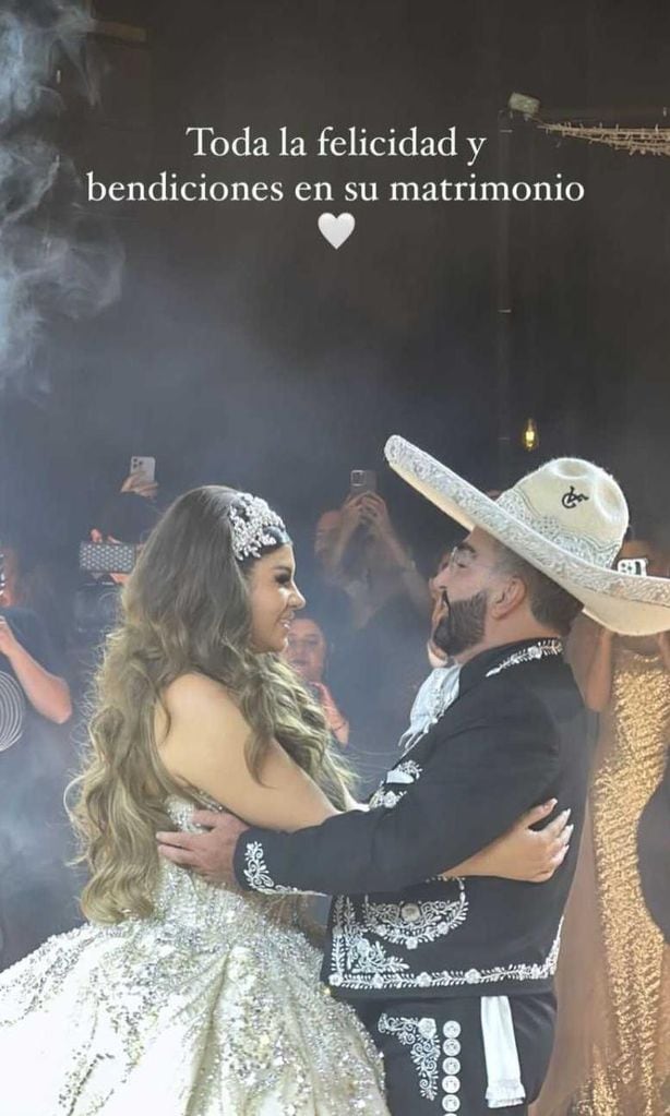 Boda de Vicente Fernández Junior