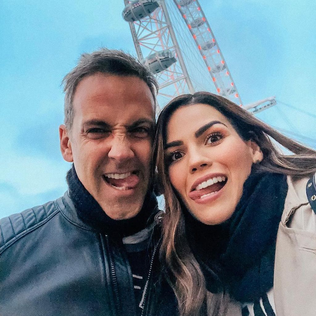 Carlos Ponce y Karina Banda