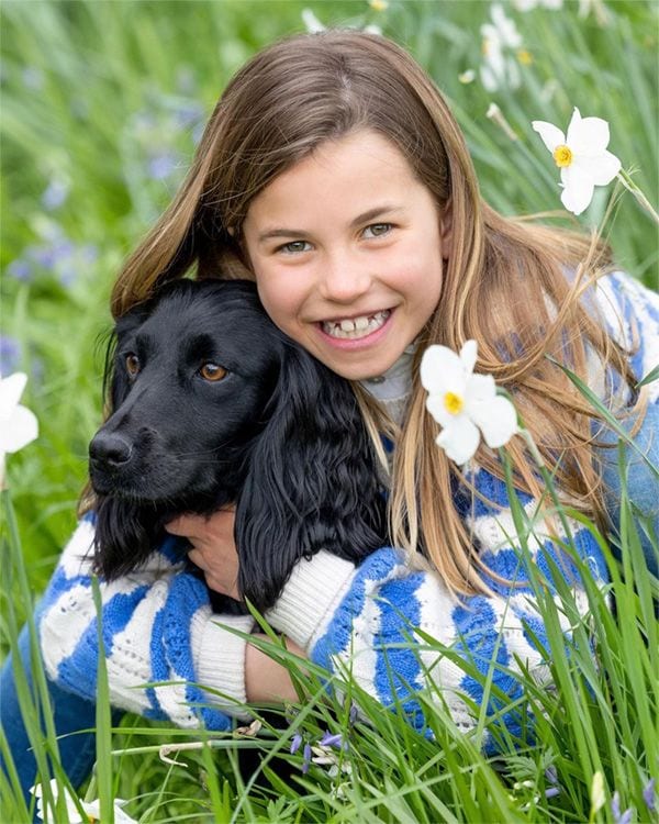 La princesa Charlotte cumple ocho años