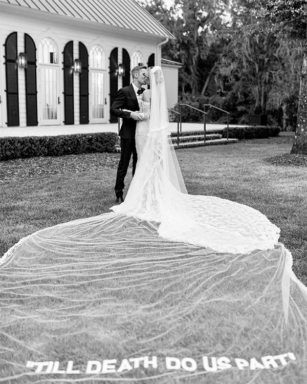 hailey baldwin vestido novia