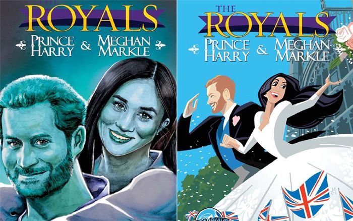 Ya puedes tener la historia de amor de Meghan Markle y el Príncipe Harry... ¡en formato cómic!