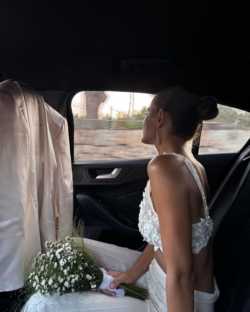 El primer traje de novia de Bea Gimeno