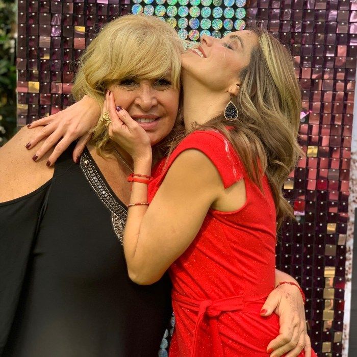 Andrea Legarreta y su mamá Magda Rodríguez