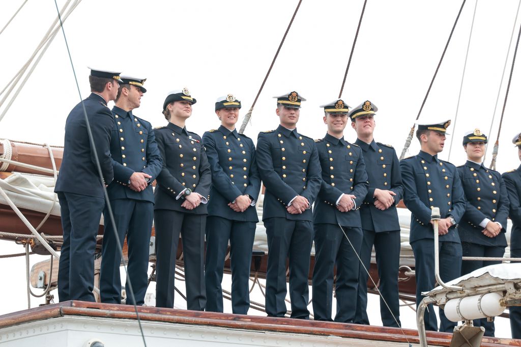 Leonor en Elcano