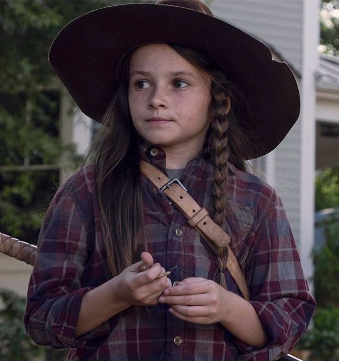 La pequeña Judith Grimes ha crecido en la serie hasta cumplir los 9 años.