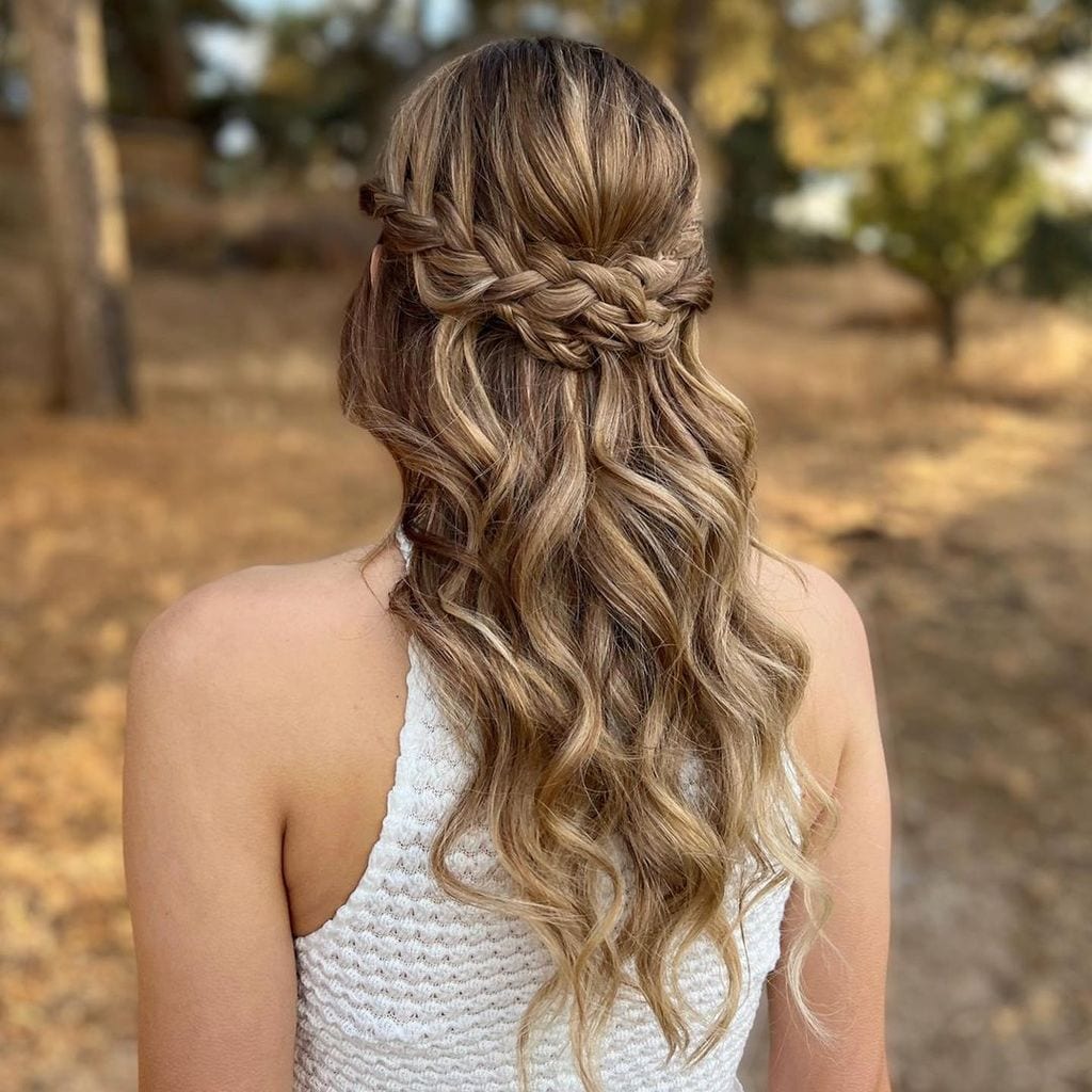 Bride or guest hairstyle