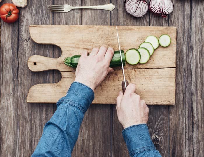 cocinar con calabacín