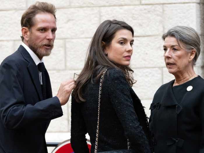 Andrea y Carlota Casiraghi