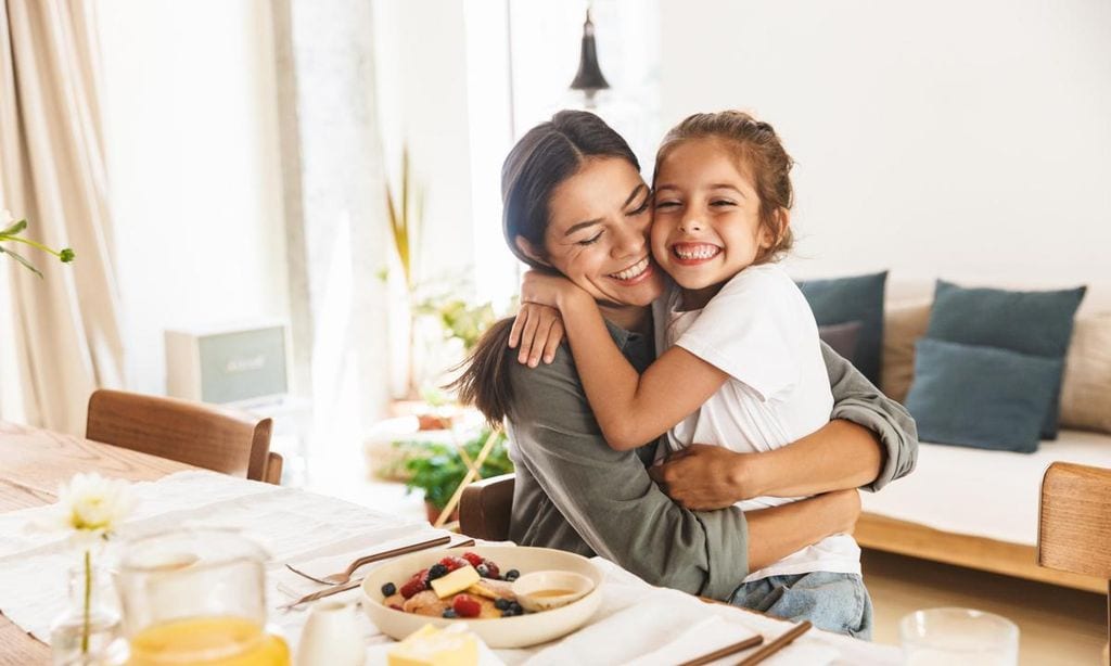 mam e hija felices