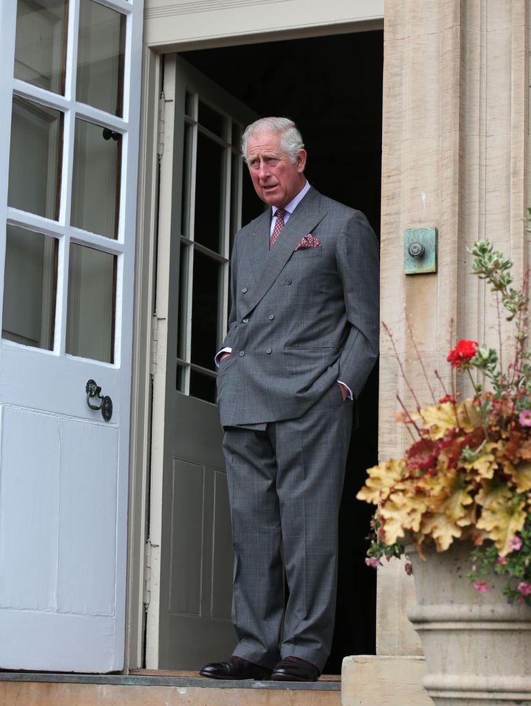 El rey Carlos III de Reino Unido en Dumfries House