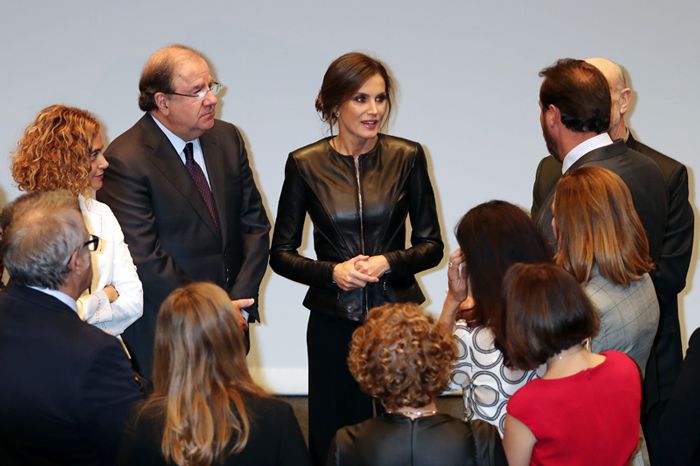 La reina Letizia viaja a Valladolid para una tarde de cine mudo