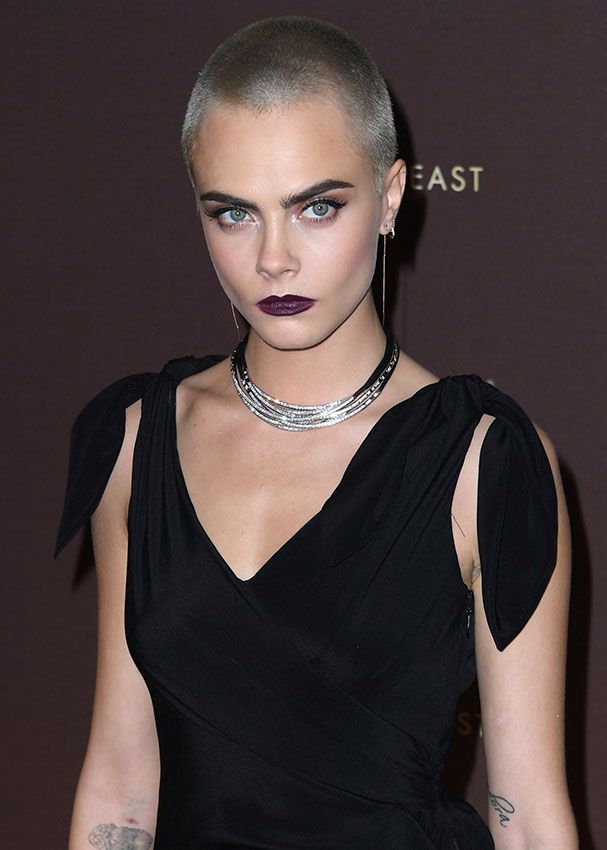 cara delevingne pelo rapado