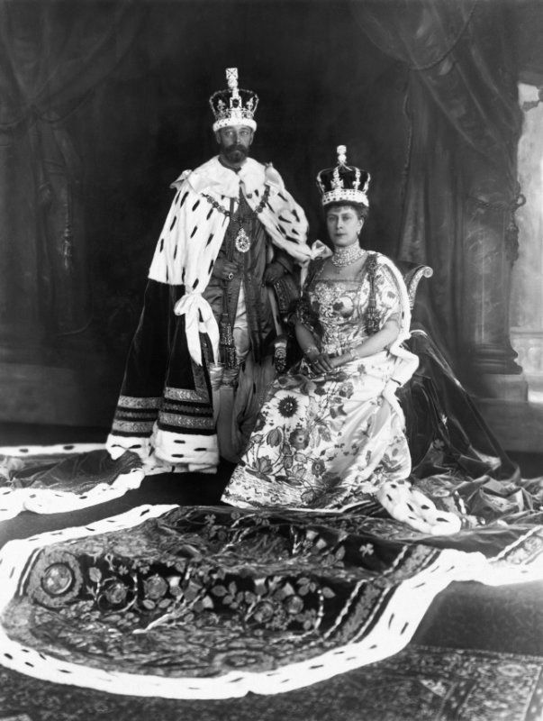 Coronación de Jorge VI y María de Teck