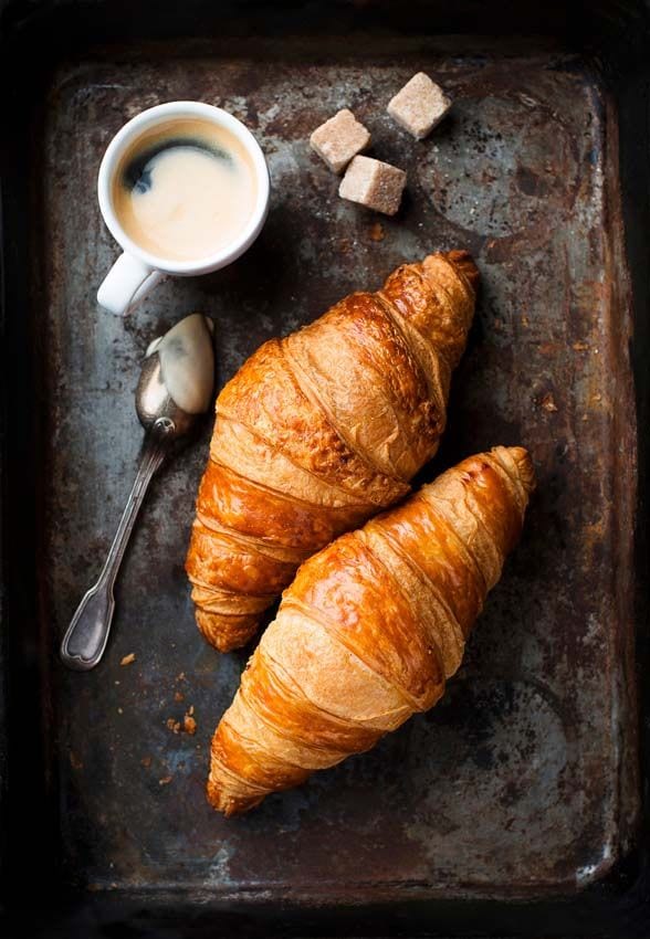 'Croissants' de mantequilla