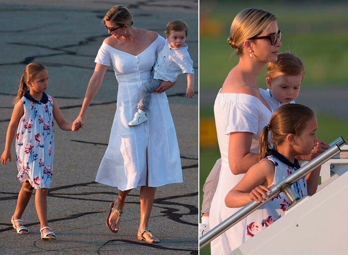 ivanka vestido blanco a