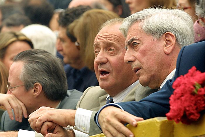 Don Juan Carlos y Mario Vargas Llosa