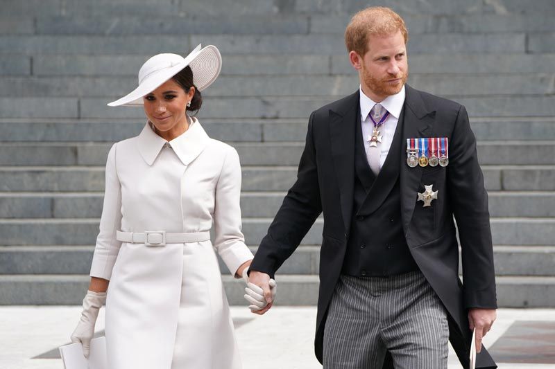 Meghan Markle y el príncipe Harry