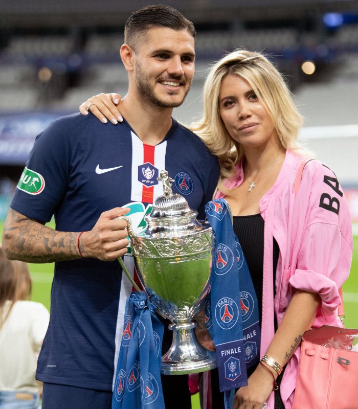 Wanda Nara y Mauro Icardi