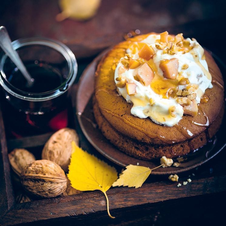 tarta calabaza nueces