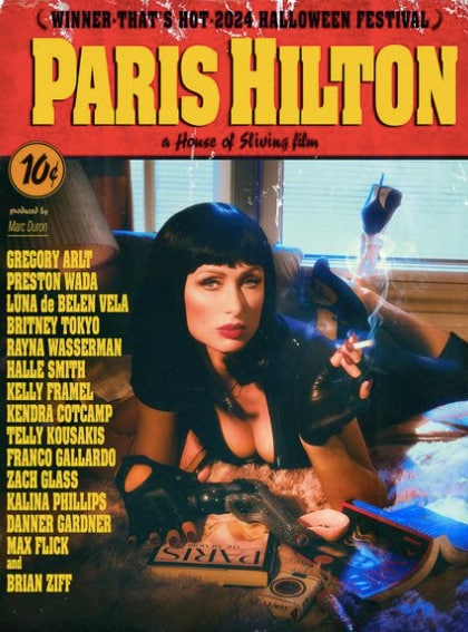 Paris Hilton como Mia Walace de "Pulp Fiction"